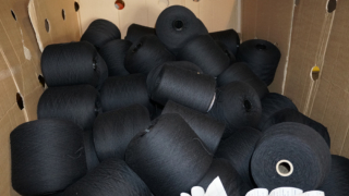 black yarn